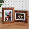 Original Walnut Solid Wood Photo Frame | Instant Camera Mini 3-inch Photo Storage Frame