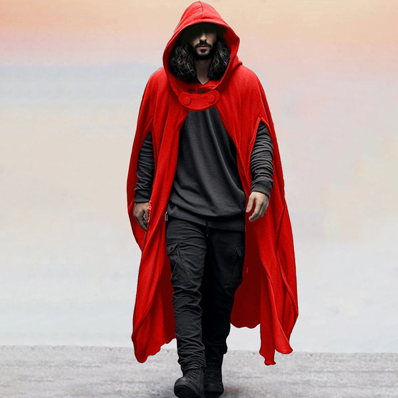 Stylish Hooded Cloak Cardigan