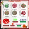 6Pcs/set Diamond Painting Spiral Lanyard Christmas Pendant
