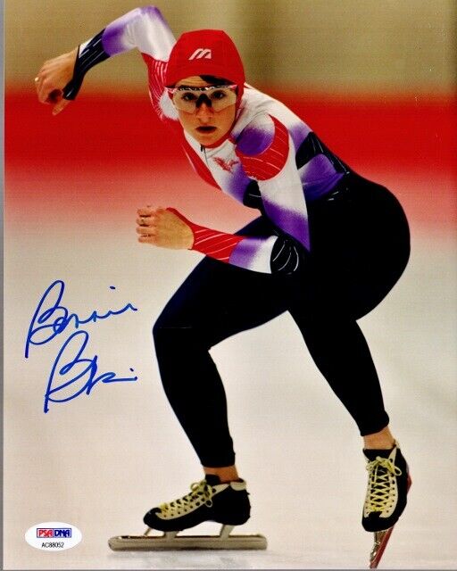 Bonnie Blair Signed - Autographed Speed Skating 8x10 inch Photo Poster painting - PSA/DNA COA