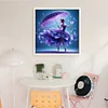 (Multi-Style) Colorful Butterfly Girl-11CT Stamped Cross Stitch 40*40cm