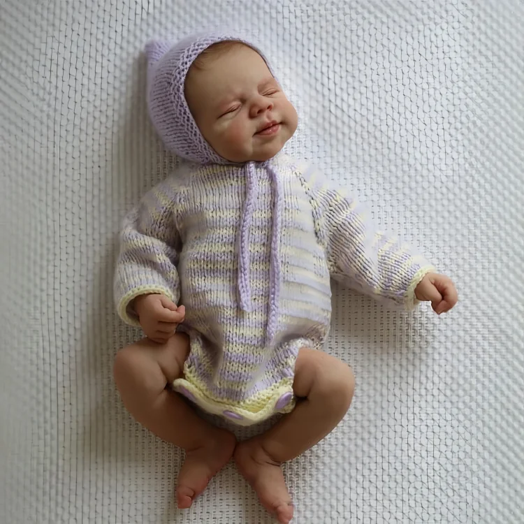 12"&16" Full Soft Platinum Solid Silicone Baby Doll Girl or Boy Opin and Xiler with Rooted Hair：Realistic Reborn Baby Dolls By Rsgdolls®