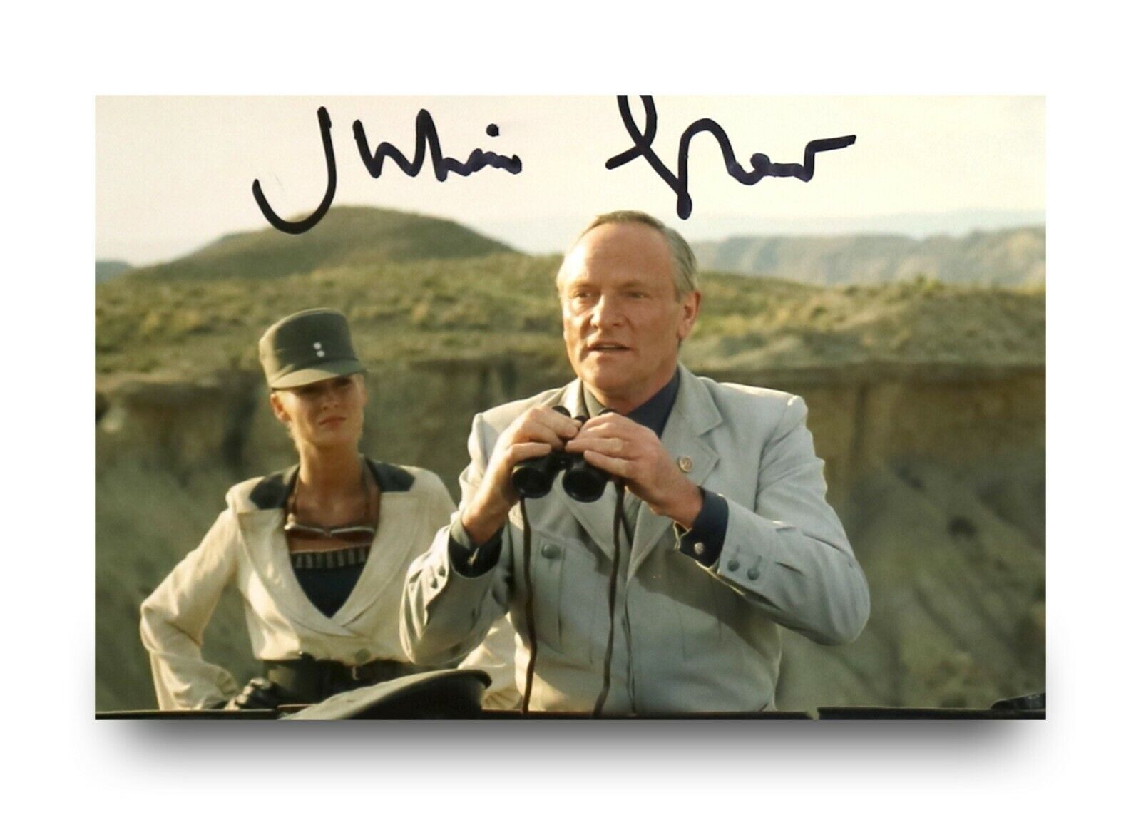 Julian Glover Signed 6x4 Photo Poster painting Indiana Jones Harry Potter Merlin Autograph + COA