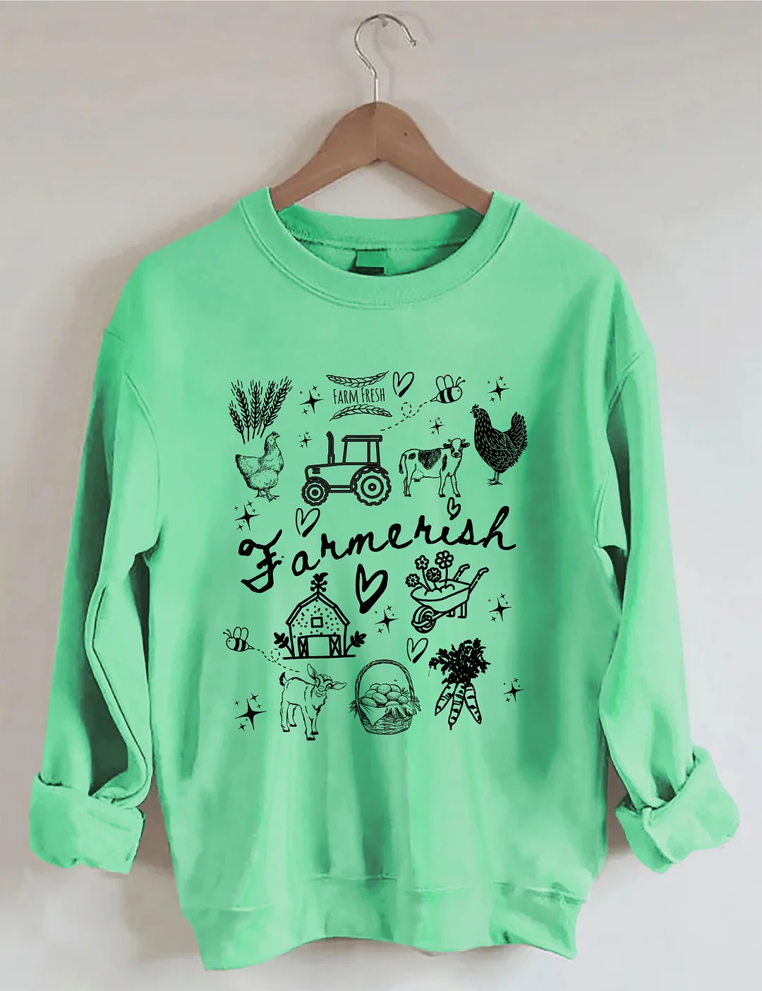 Doodle Design Farmerish Sweatshirt