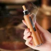 Anti-ash cigarette holder portable mini ashtray