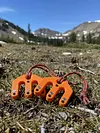 Game and Gear Hoist Block and Tackle Pulley System Plastic Compact Game Lifting Tool for Easy Game Hauling and Gear Management