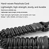 50PCS Nylon American-Style Braided Paracord Strap with Metal Buckle Vertical Single Point Gun Sling Shoulder Strap Woven Diagonal Single-Point Straps Ropes for Outdoors Training Mountaineering