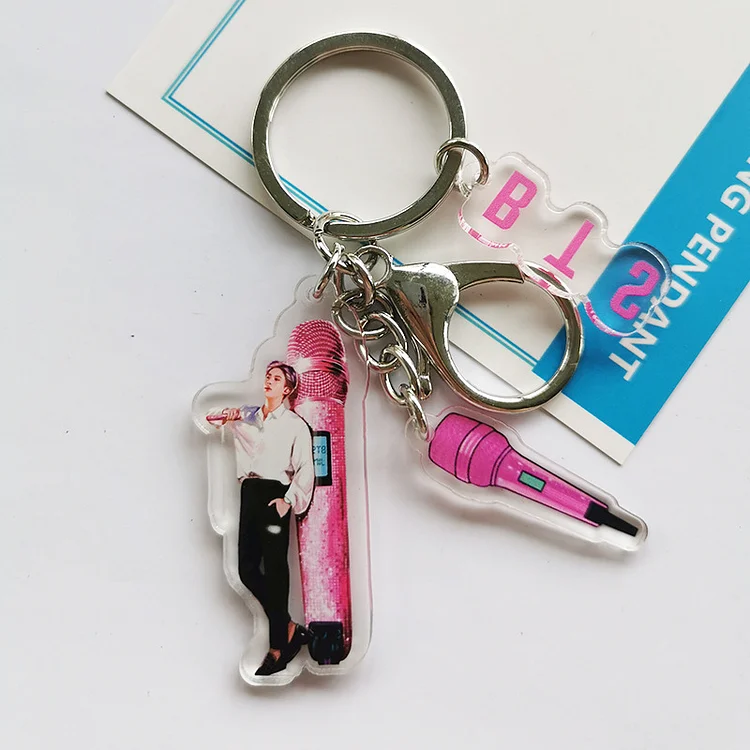 Bts keychain clearance shopee