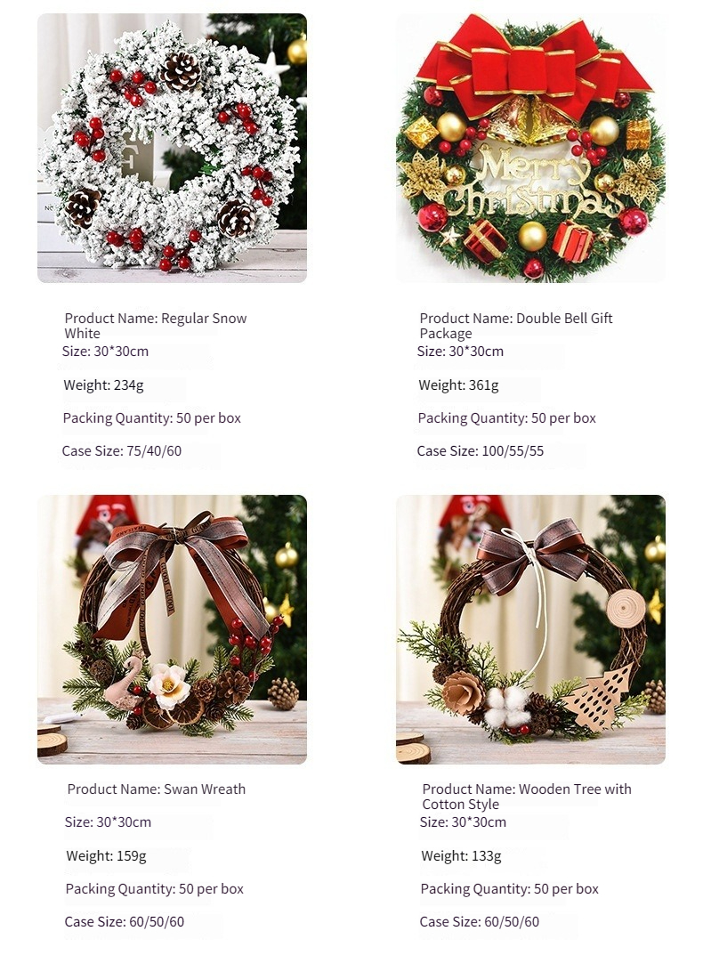 Tegooe Premium Christmas Wreath Collection