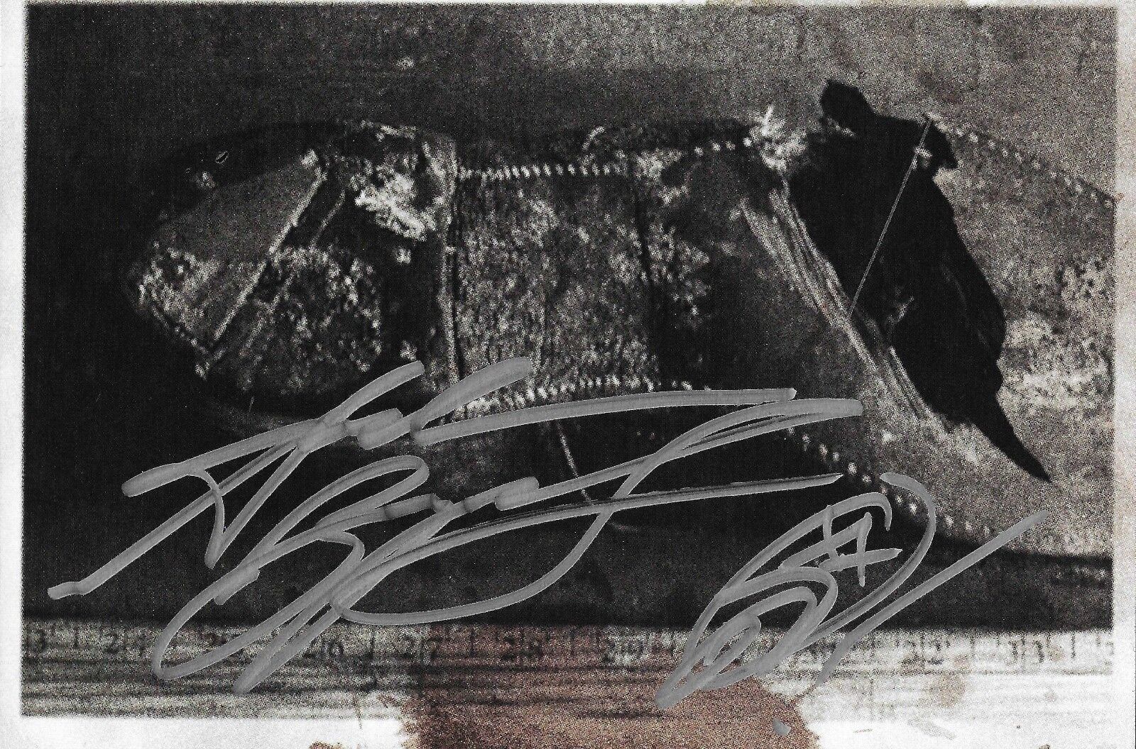 Andrew Bryniarski Signed Texas Chainsaw Massacre 4x6 Evidence Tag Card PSA/DNA 3