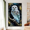 Diamond Painting-DIY Full Round Drill Owl(40*70CM)