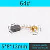 10pcs Carbon Brush Electric Hammer Angle Grinder Graphite Brush Replacement Tool