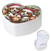DIY Diamond Painting Heart-Shaped Jewelry Box Decorative Storage Case Home Decor