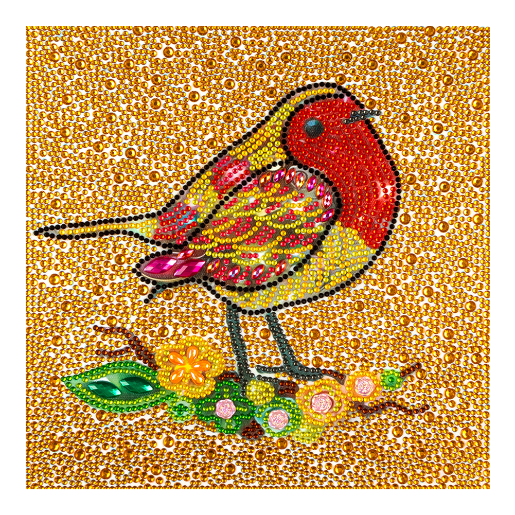 

Bird - Crystal Special Shaped Diamond Painting - 30*30CM, 501 Original