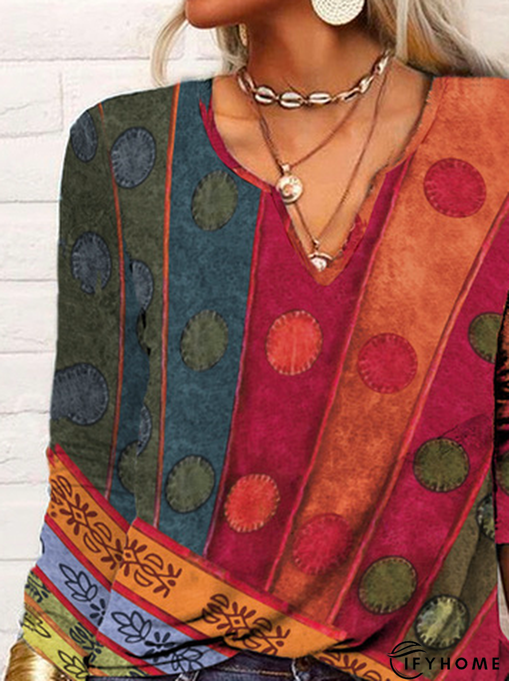 Ethnic Casual T-Shirt | IFYHOME