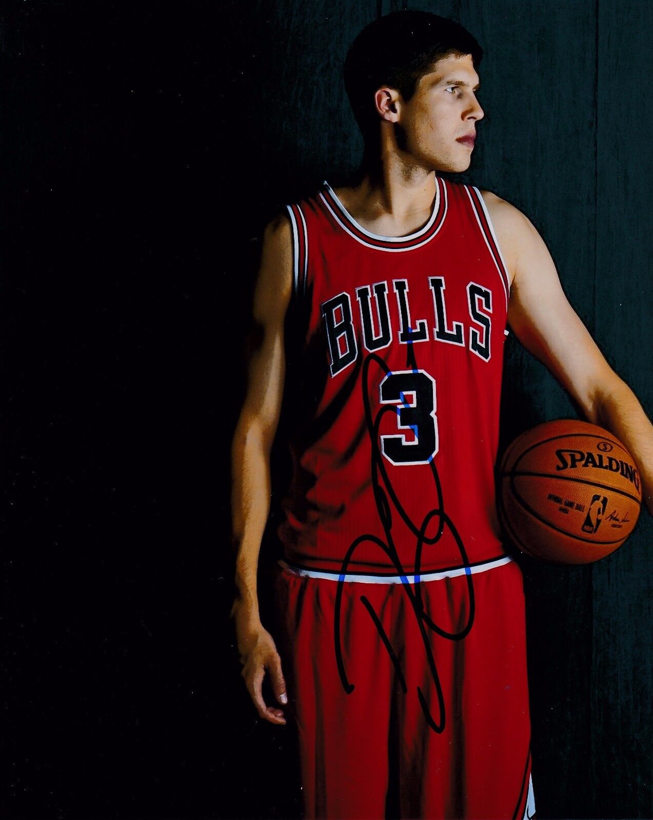 Doug McDermott autographed 8x10 Chicago Bulls #1Metallic Finish