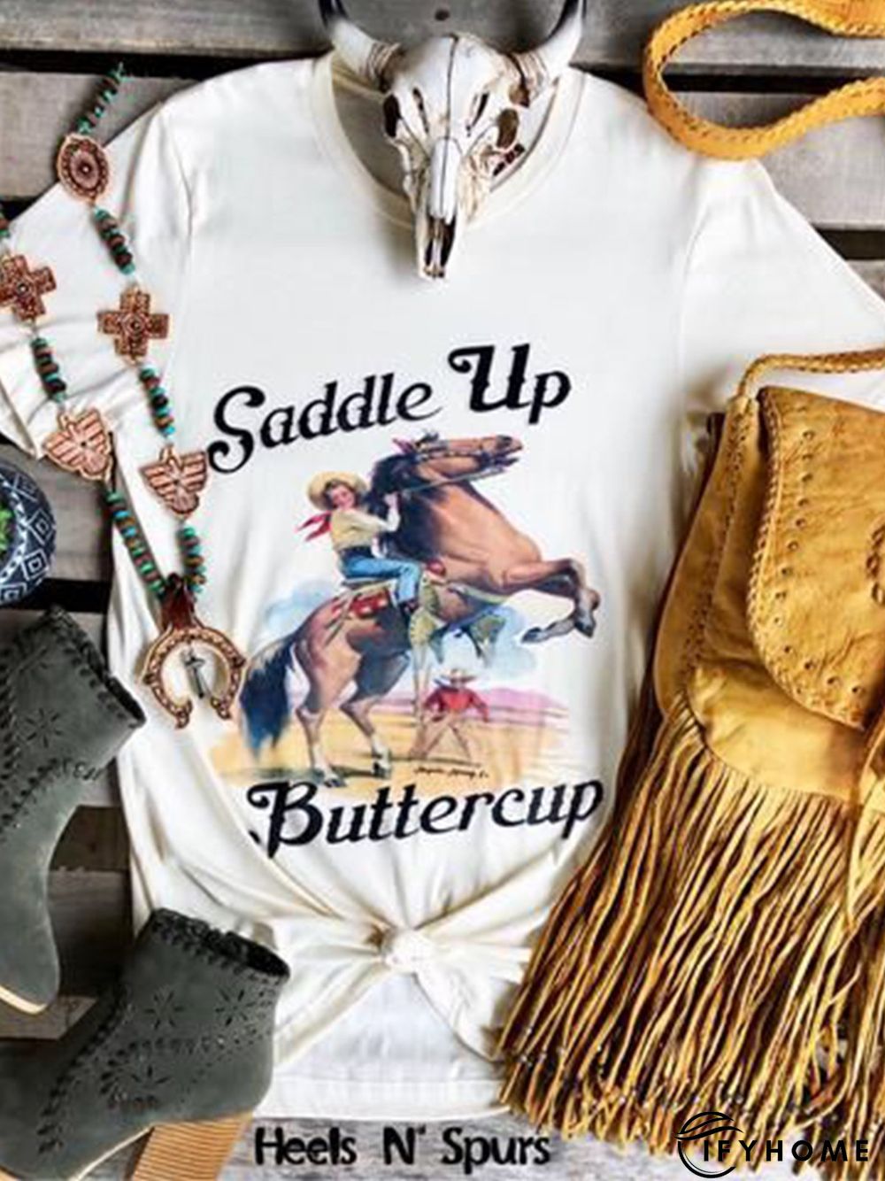 White Jersey Short Sleeve Shift Crew Neck T-shirt | IFYHOME