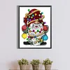 Diamond Painting-Round AB Drill Christmas Gnome(45*60CM)