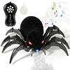 Remote Control Spider, Realistic Robot Spider With Spray/Light/Music Effects, Wireless Remote Control Toy, Birthday Party Joke Prank