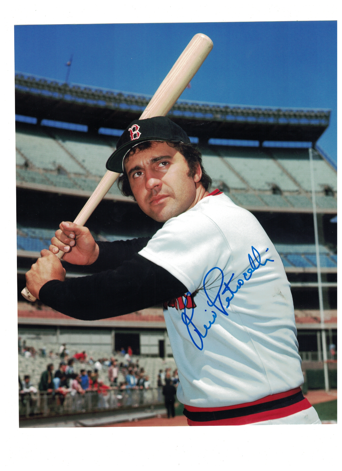 Rico Petrocelli Boston Red Sox Signed 8 x 10