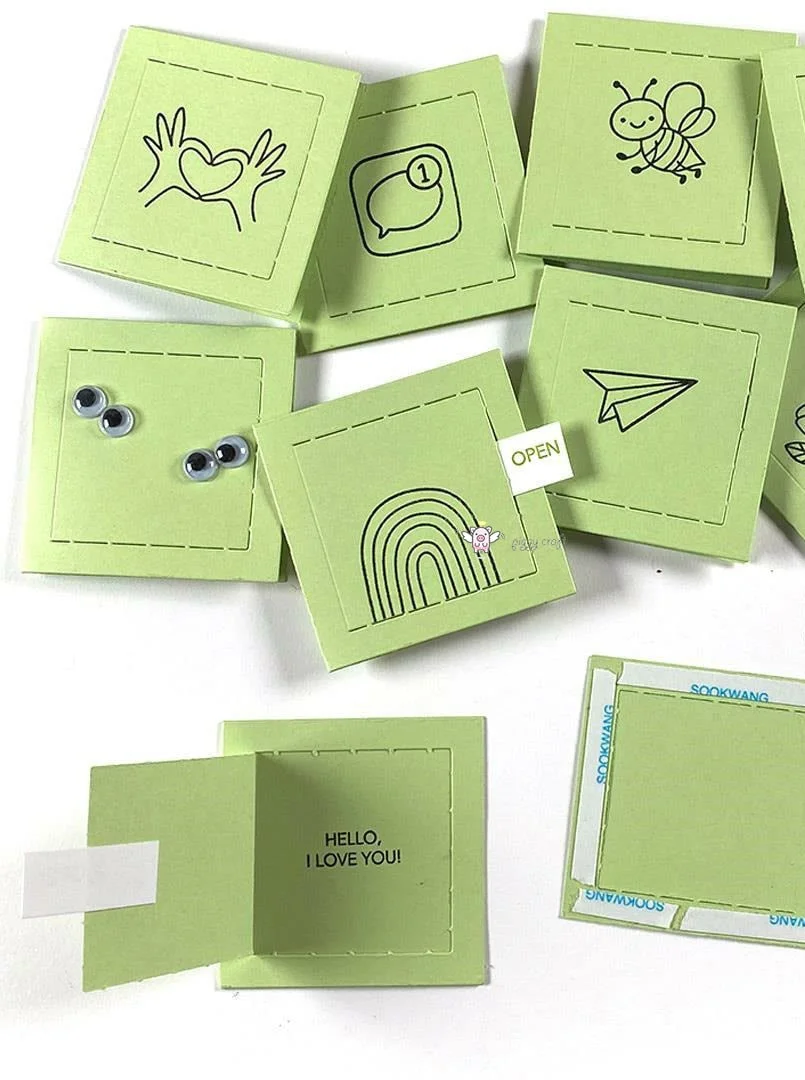 Piggy Craft metal cutting dies cut die mold Mini note decoration Scrapbook paper craft knife mould blade punch stencils dies