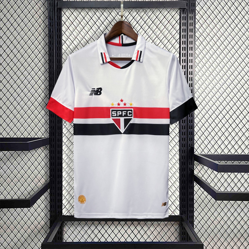 Sao Paulo 2024 Home Stadium Jersey - Fans Version