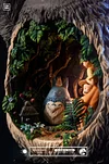 My Neighbor Totoro with LED and NFC Chips - My Neighbor Totoro Resin Statue - ZuoBan Studios