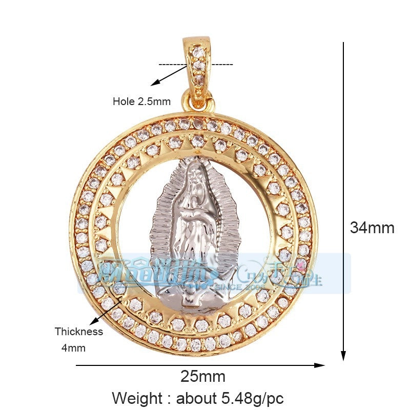1 Piece 17*24mm 20 * 23mm Copper Human Pendant Jewelry Accessories