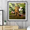 >SALE<5D DIY Diamond Painting Full Drill Lion Zoo Embroidery Cross Stitch Kit Art