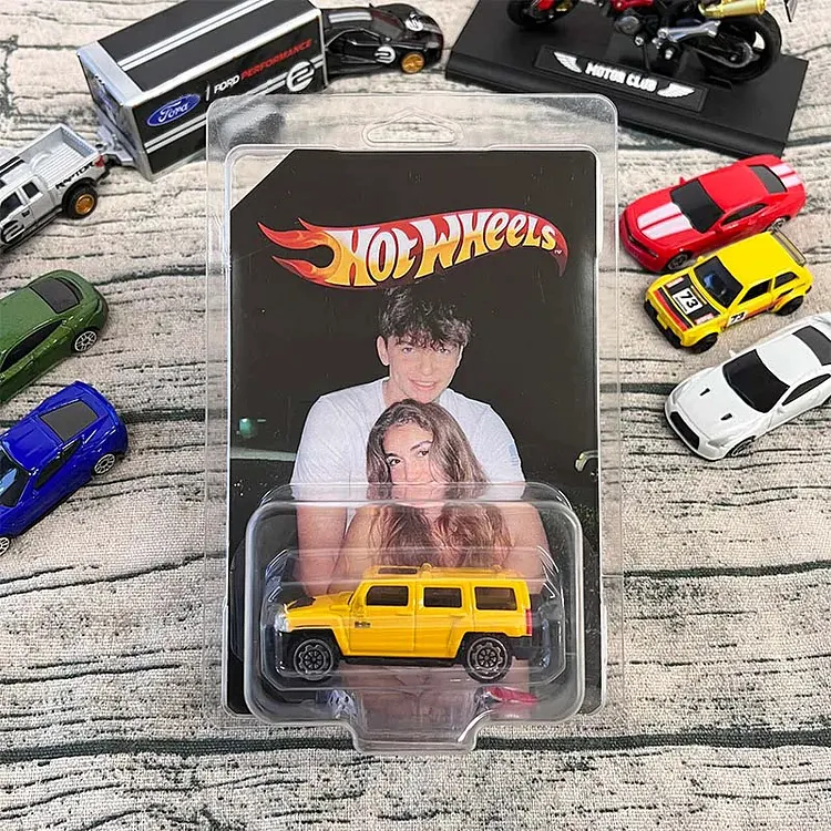 Custom Love Wheel Custom Dream Car Toy Customized Package Car Lover Anniversary Gifts For Him