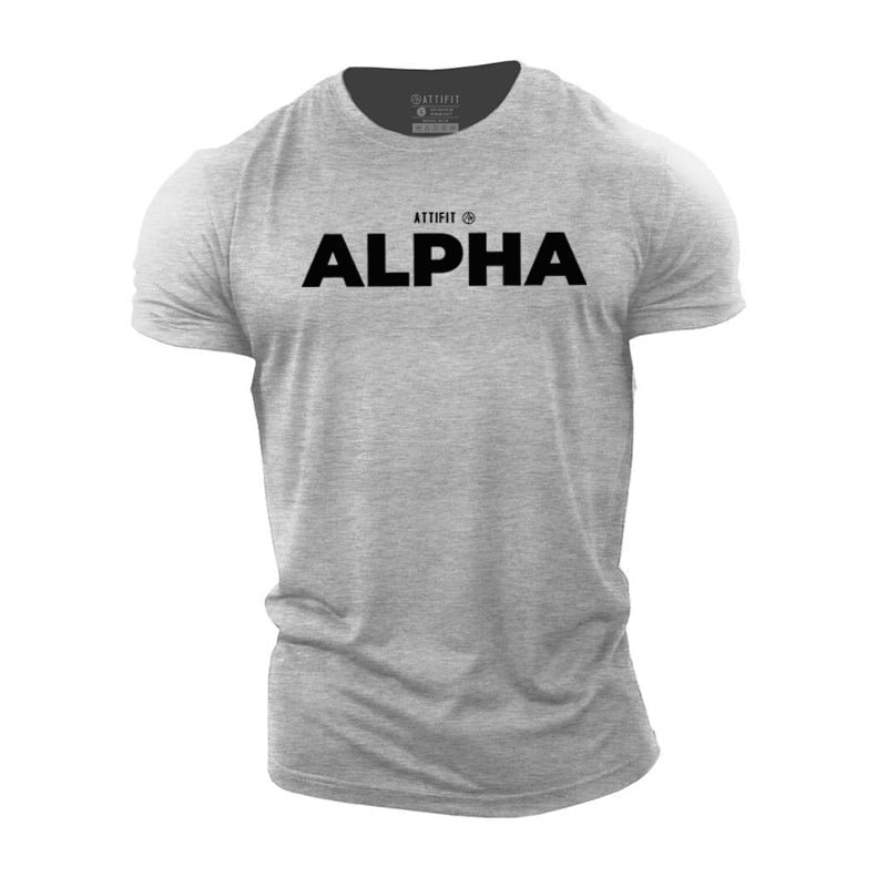 Cotton Alpha Sports Short Sleeve T- shirt tacday