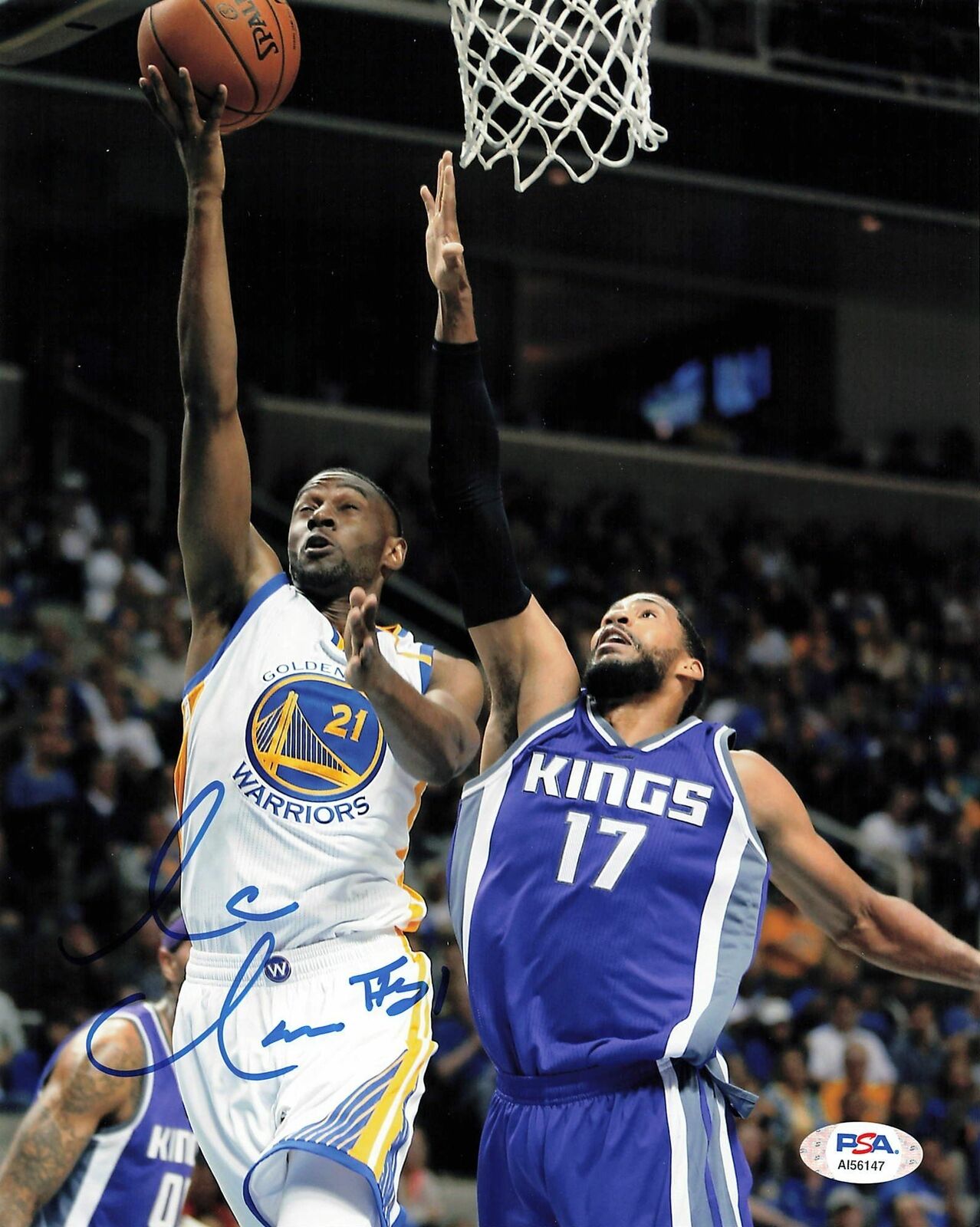 Ian Clark signed 8x10 Photo Poster painting PSA/DNA Warriors Autographed