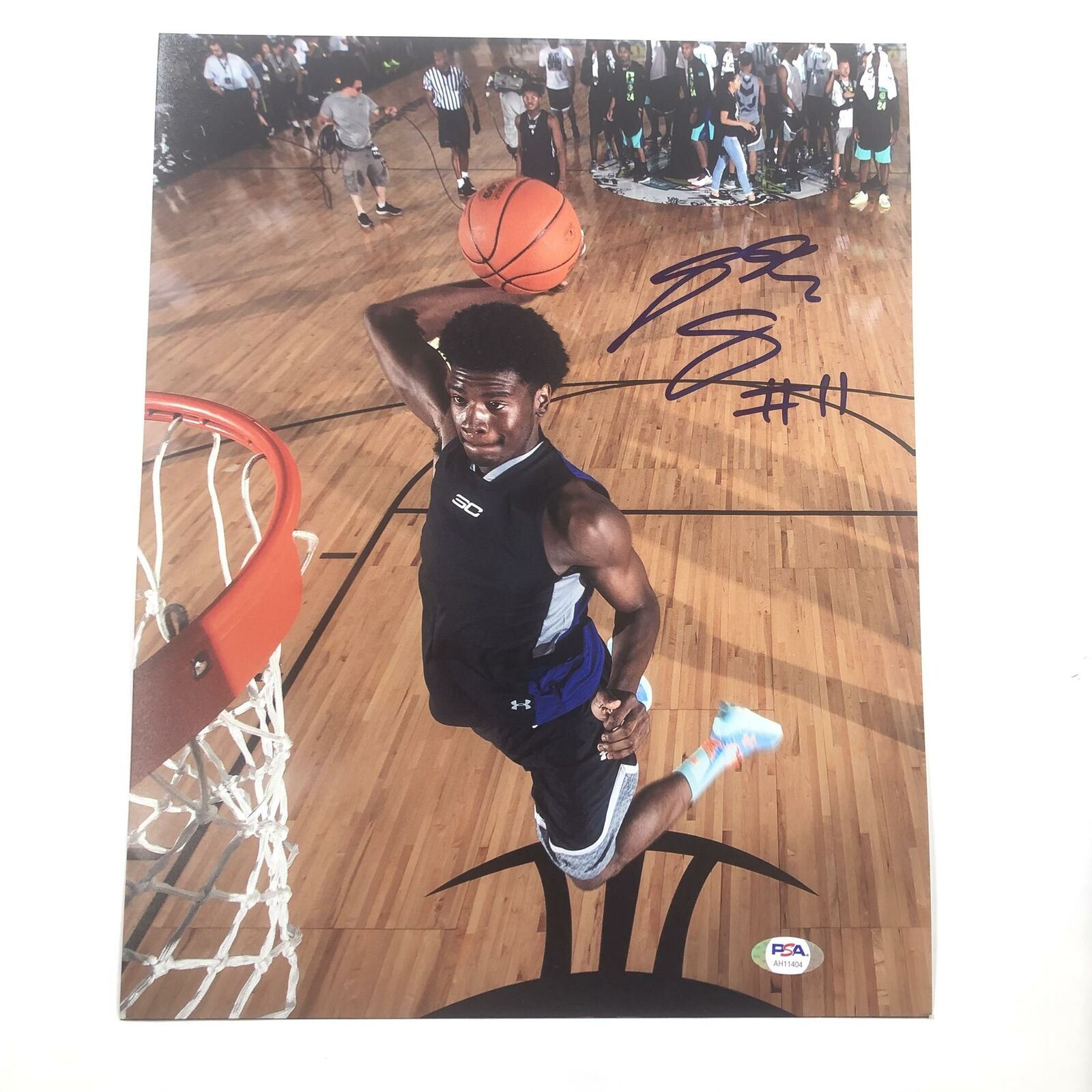 Josh Jackson signed 11x14 Photo Poster painting PSA/DNA Memphis Grizzlies Suns Autographed