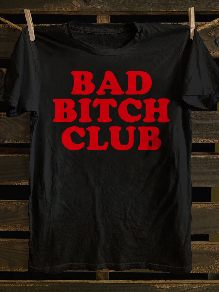 Bad Bitch Club Vintage Gym T-shirt