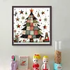 Xmas Tree-11CT Stamped Cross Stitch 50*50cm/19.69*19.69in