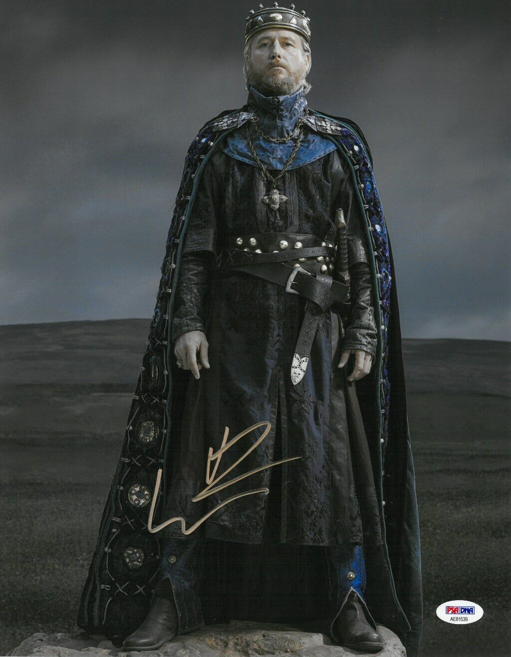 Linus Roache Signed Vikings Authentic Autographed 11x14 Photo Poster painting PSA/DNA #AE81539