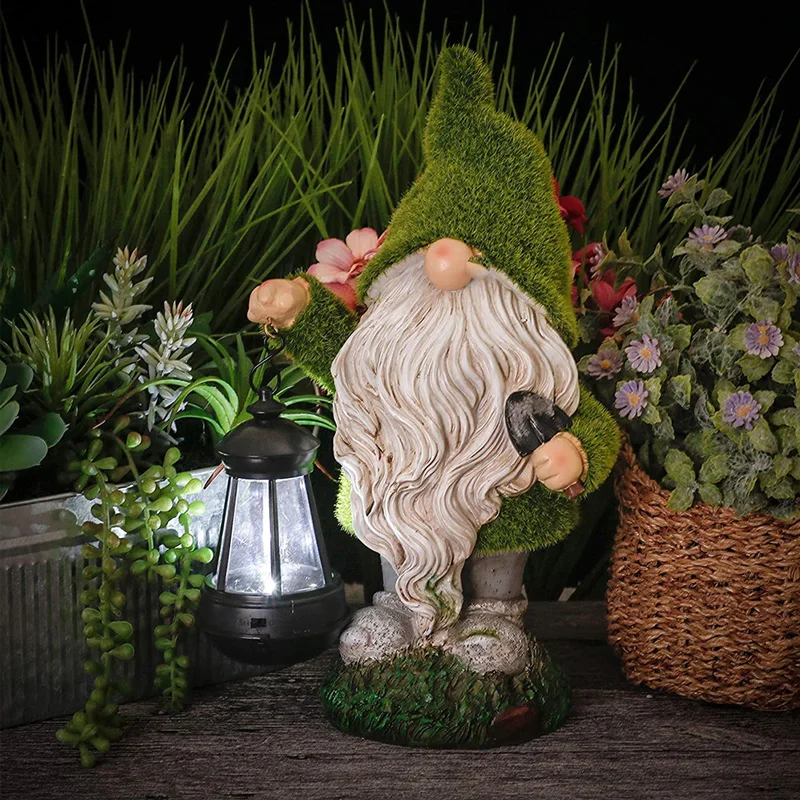 LED Solar Garden Gnome Statues - Jinzic | Inspire Uplift