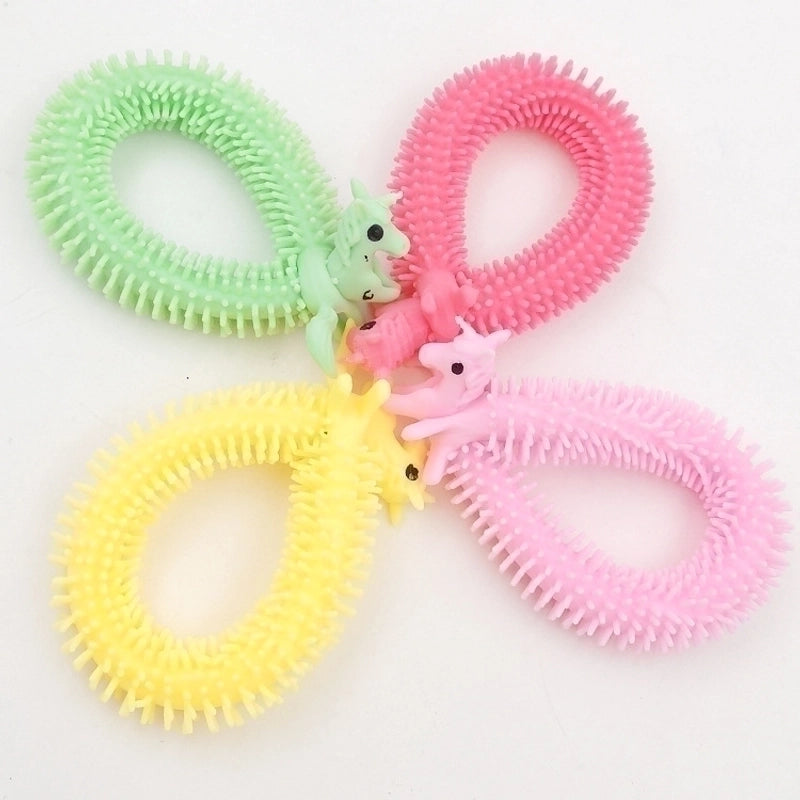 Cartoon Horse Caterpillar Decompression Toy