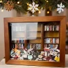 Anxiety Bookshelf, Miniature Wooden Bookshelf To Get Rid Of Anxiety, Wooden Library To Relieve Stress, Toy Bookshelf, Fun Gift For Book Lovers