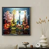 Guitar Of The Four Seasons-Paint by Numbers Acrylic Painting 50*50CM