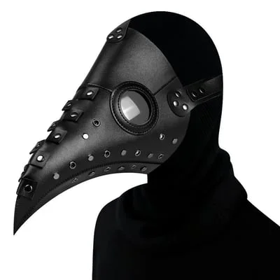 Plague Doctor Mask Hat Steampunk Masquerade Mask Halloween Costume
