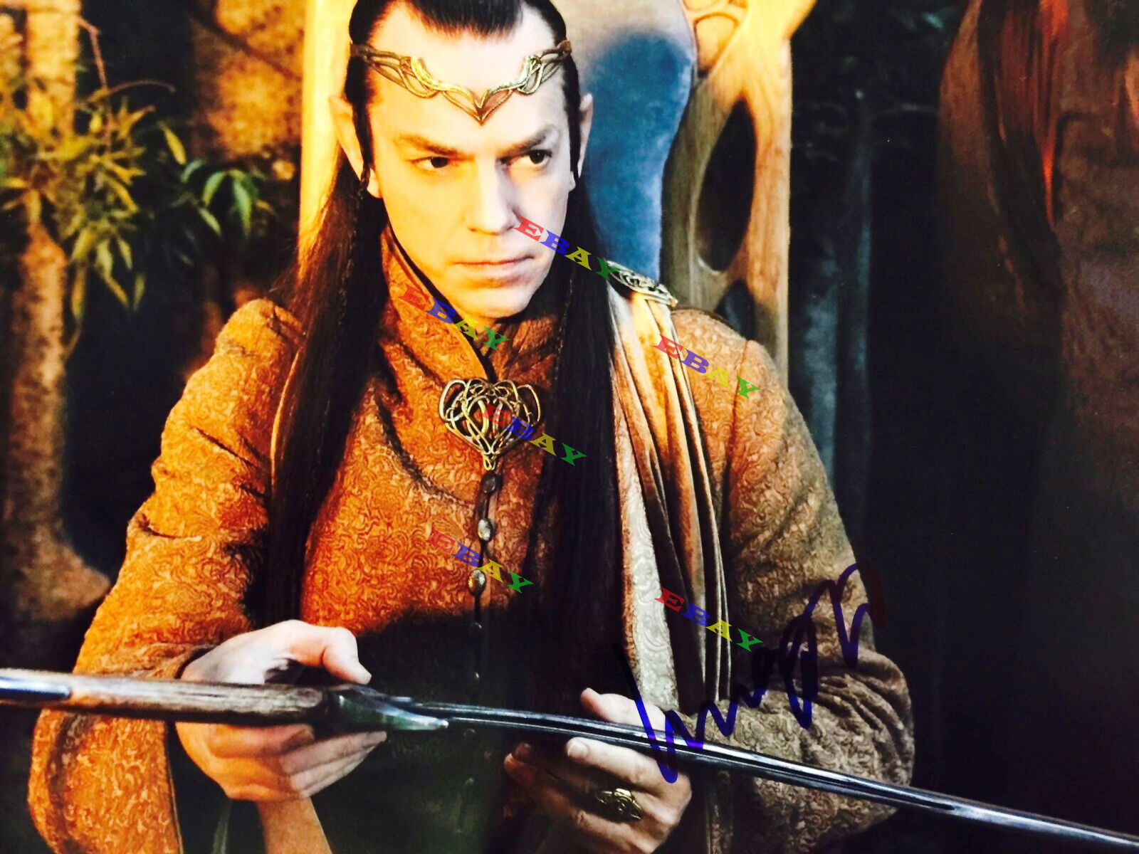 Hugo Weaving Lord of the Rings Autographed Signed 8x10 Photo Poster painting REPRINT