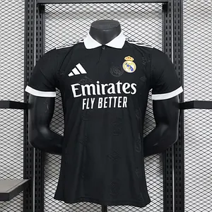 2024/2025 Player Version Real Madrid Special Edition Black Football Shirt 1:1 Thai Quality