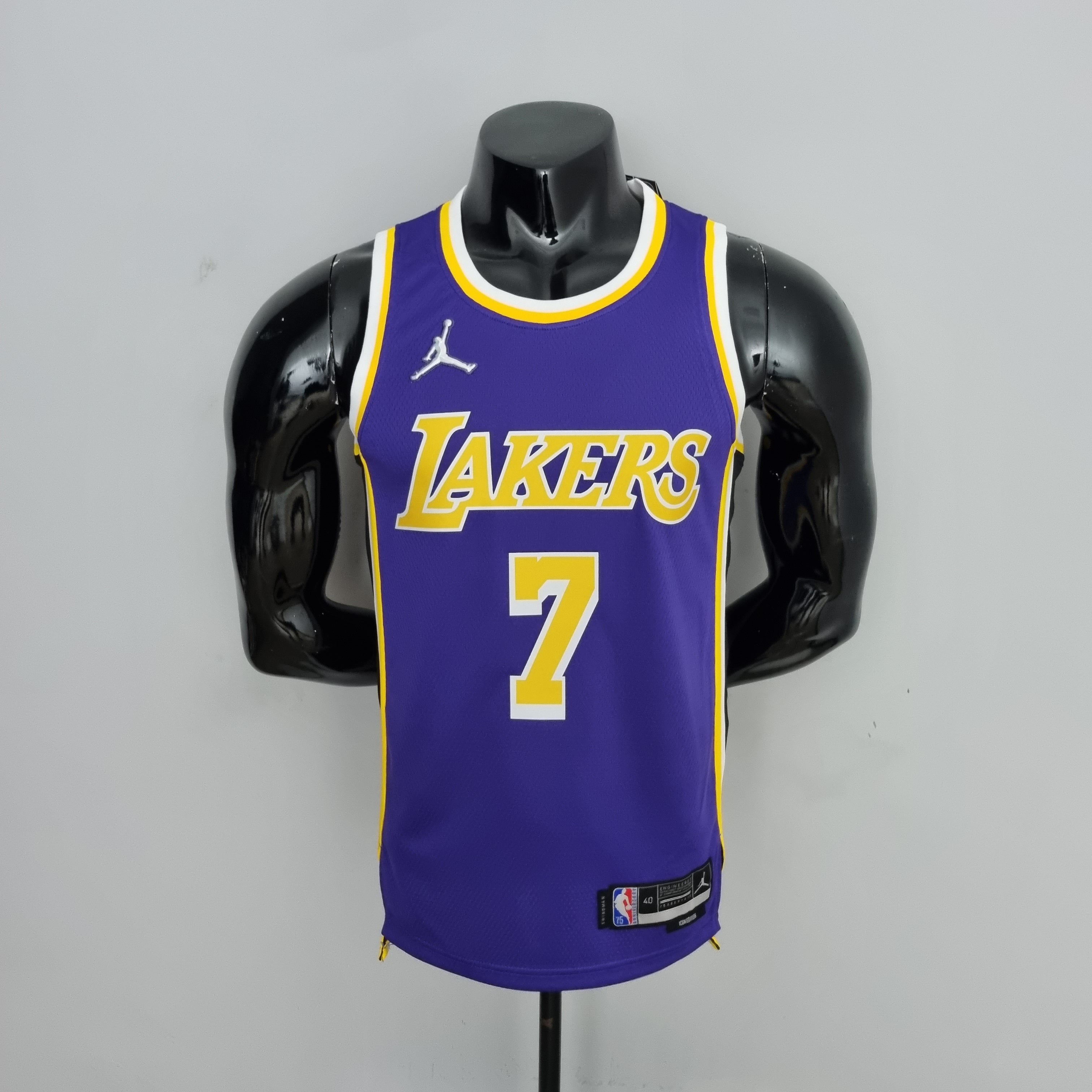 Maillot Los Angeles Lakers 7 Anthony NBA Basket Maillot De Fou, site maillot de foot pas cher