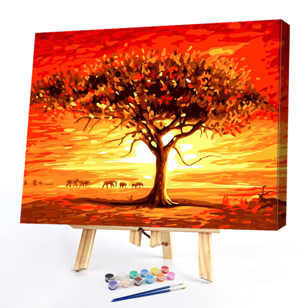 

40*50CM Paint By Numbers-Tree, 501 Original
