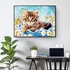 Diamond Painting -DIY Full Square Drill Cat