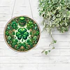 Diamond Painting Acrylic Four-Leaf Clover Window Hanging Pendant for Home Decor