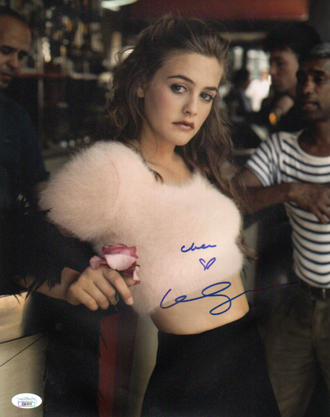 ALICIA SILVERSTONE Authentic Hand-Signed CLUELESS 11x14 Photo Poster painting (JSA COA)