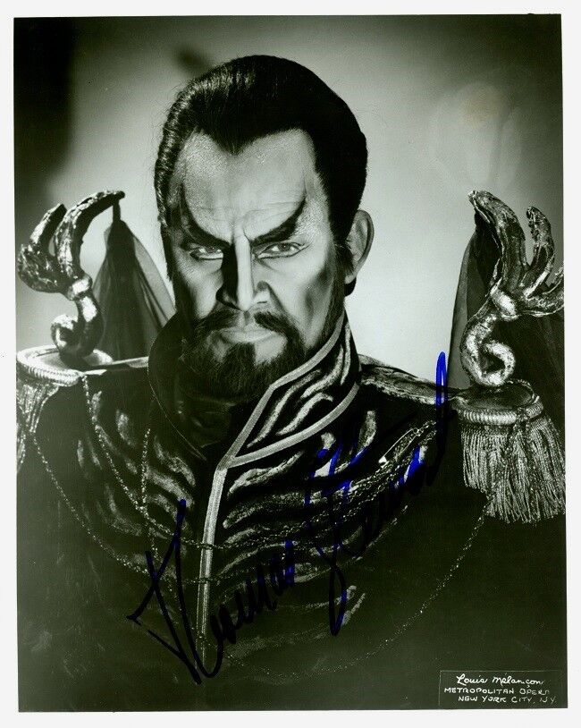 Dramatic THOMAS STEWART Signed Photo Poster painting