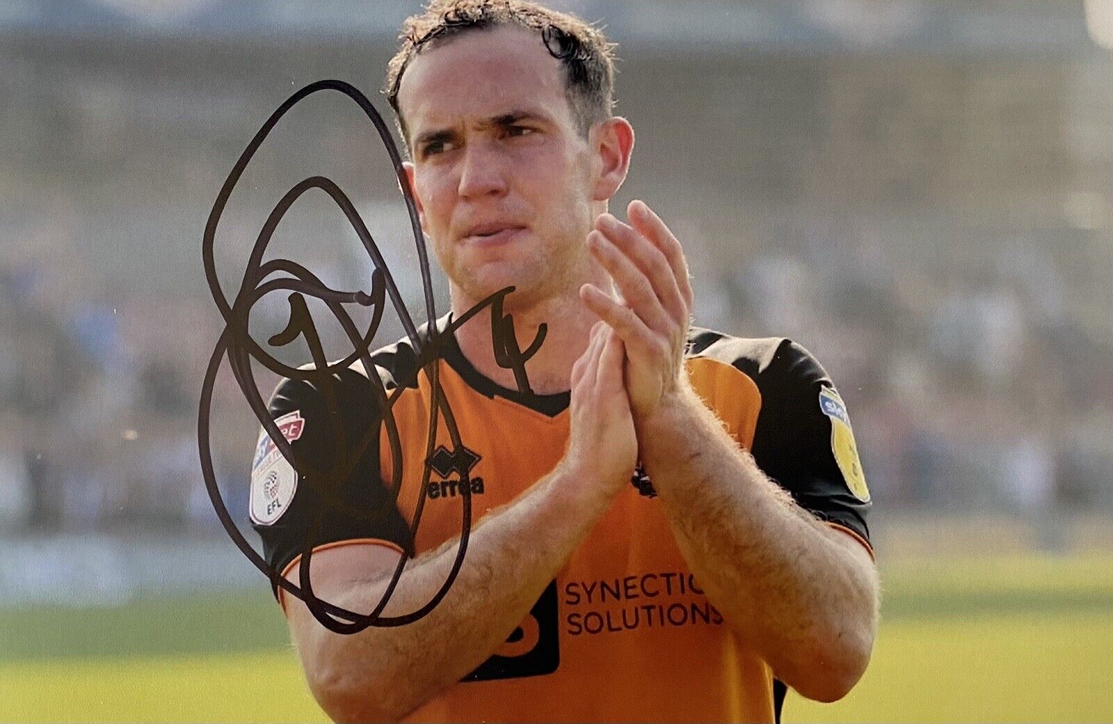 Luke Joyce Genuine Hand Signed Port Vale 6X4 Photo Poster painting 2